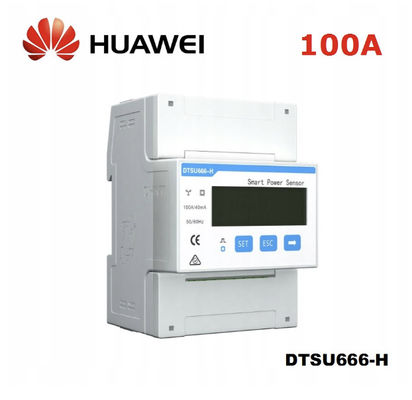 Quality  250A/50ma Solar Energy Meter DTSU666-H Huawei 3 Phase Smart Meter CT Sensor factory