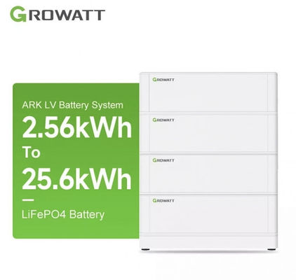 Quality  ARK 48v Lithium Ion Solar Battery LFP 25.6kwh Growatt Lithium Battery High Voltage ARK 25.6H-A1 HV factory