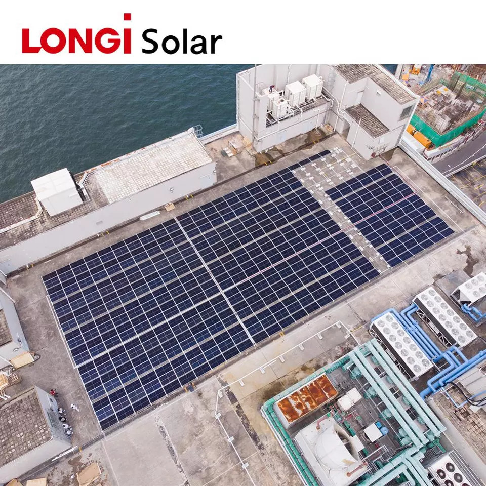 Half Cell 450w Mono Solar Panel Monocrystalline Silicon LONGI LR4 72HPH ...