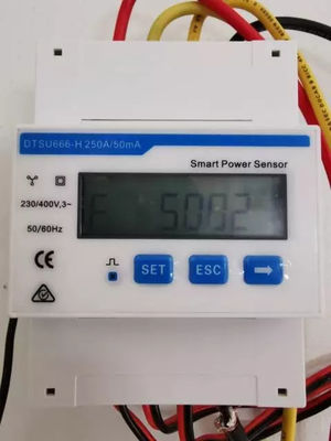 250A/50ma সোলার এনার্জি মিটার DTSU666-H Huawei 3 ফেজ স্মার্ট মিটার CT সেন্সর