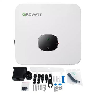 Growatt 6kw العاكس وزارة الدفاع 6000tl3-xh العاكس الهجين للطاقة الشمسية مع وحدة تحكم شحن Mppt وواي فاي