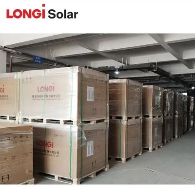 Longi High Efficient Solar Panel PV Module HI Mo 4m LR4-60HPB 355-375M All Black For Home