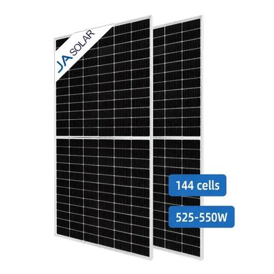 Half Cell Mono Ja Solar Panels Jam72d30-550/Gb 11bb Bifacial Percium 550w 545w 540w